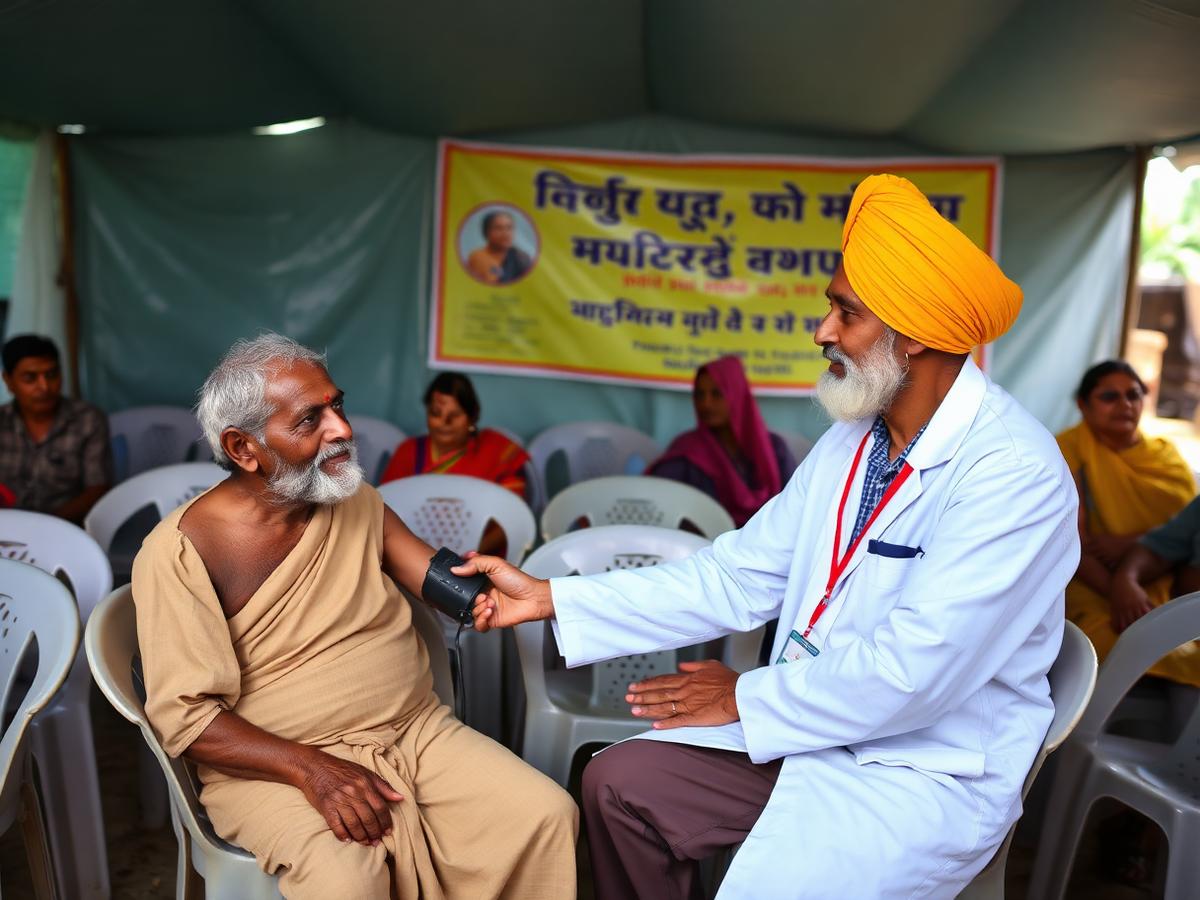 Rural medical camp
